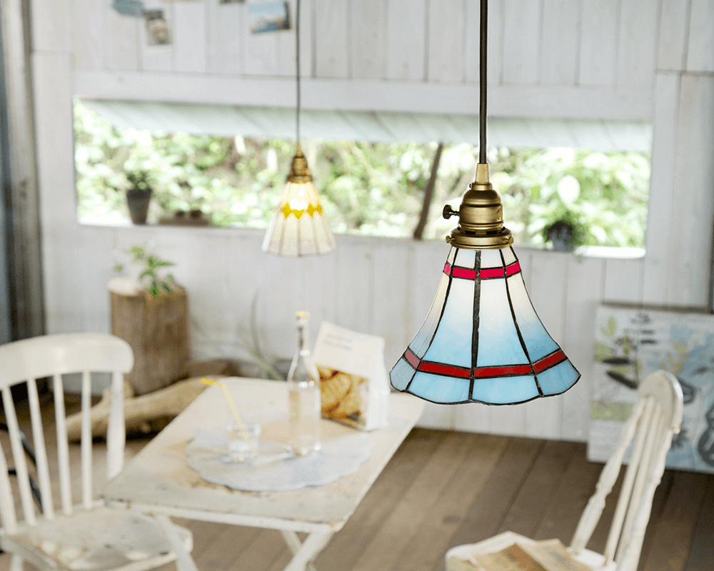 Stained glass-pendant