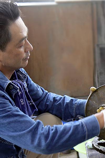 モメンタムファクトリー・Orii 3代目伝統工芸士 折井宏司 氏