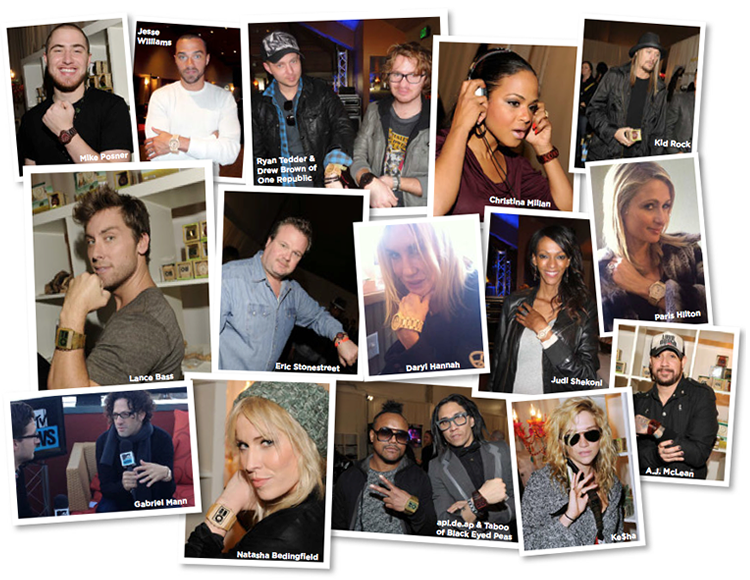 ウィーウッド（WEWOOD）愛用著名人イメージ