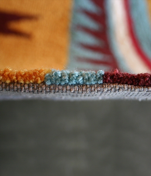 ARTWORK STUDIO TR-4276GY 「Native rug（ネイティブラグ）」Chimayo（チマヨ柄）Sサイズ （グレー） 画像1