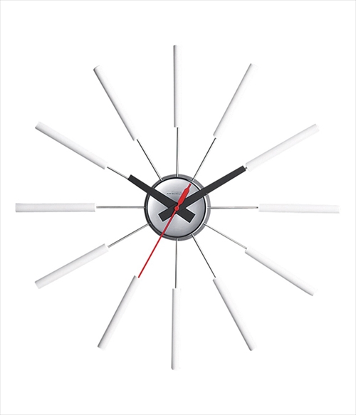 ARTWORK STUDIO TK-2048WH ウォールクロック「Atras (アトラス)」  (ホワイト) 画像1