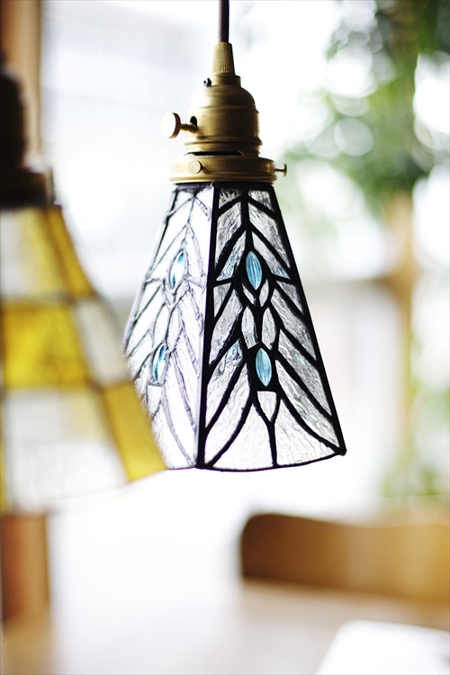 ARTWORK STUDIO AW-0374Z Stained glass-pendant Tears (ステンドグラスペンダント ティアーズ) 画像1