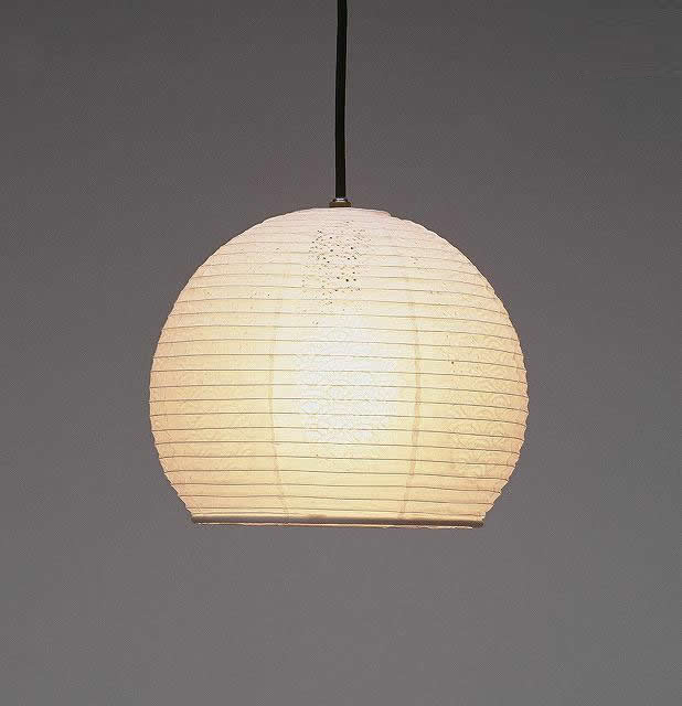 林工芸 TP-1051 林工芸 TP-1051(LED) 和紙ペンダント/レース和紙 青海波 窓灯りシリーズ 画像1