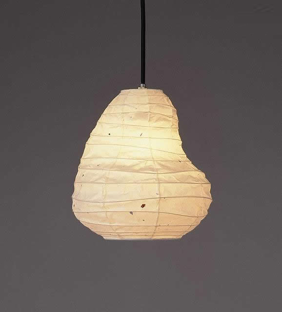 林工芸 TP-142 林工芸 TP-142(LED) 和紙ペンダント/BEANS 画像1