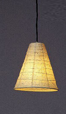 林工芸 TP-332 林工芸 TP-332(LED) 和紙ペンダント/久山一枝 揉み和紙 画像1