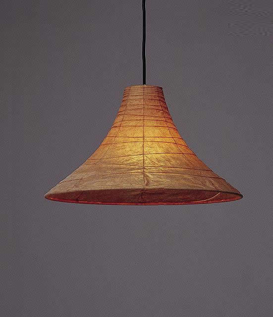 林工芸 TP-421 林工芸 TP-421(LED) 和紙ペンダント/久山一枝 揉み和紙 画像1