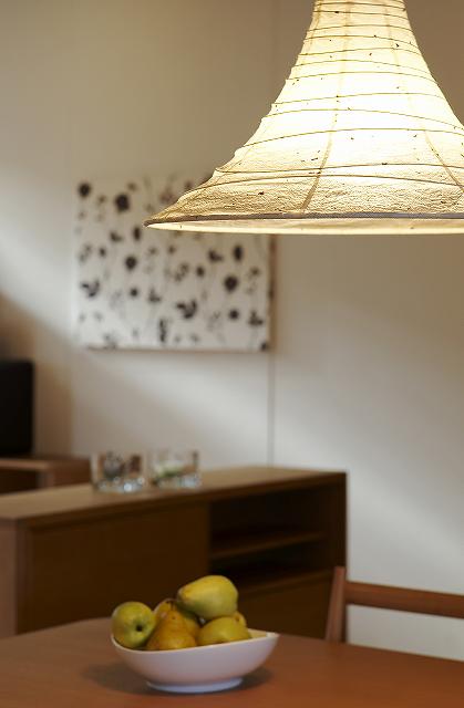 林工芸 TP-422 林工芸 TP-422(LED) 和紙ペンダント/久山一枝 揉み和紙 画像1