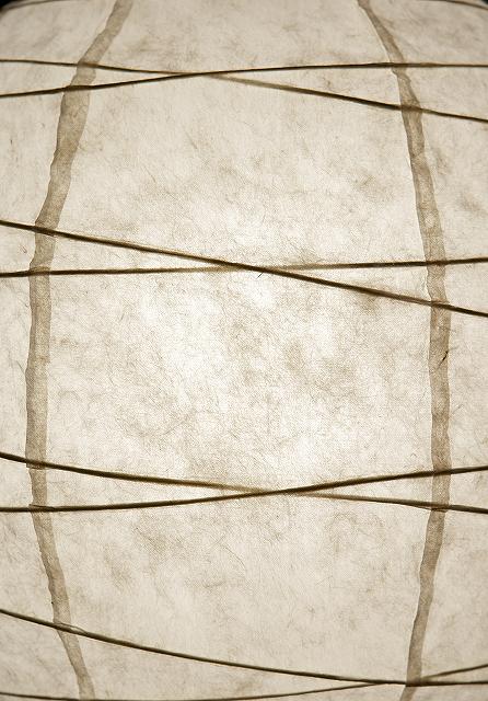 林工芸 TP-16KK 林工芸 TP-16KK(LED) 和紙ペンダント/提灯（アート紙）楮黒皮入り紙) 画像2