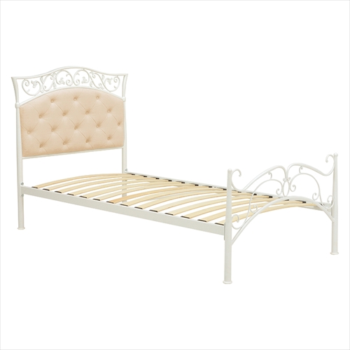  KH-3080S-WH デザインベッド(ホワイト) 画像1