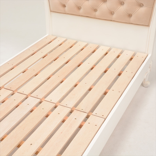  RB-1660AW-S ヴィオレッタシリーズ　ベッド(アンティークホワイト) 画像6