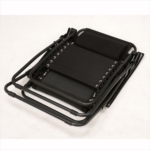  LC-4610BK リラックスチェアー(ブラック) 画像2