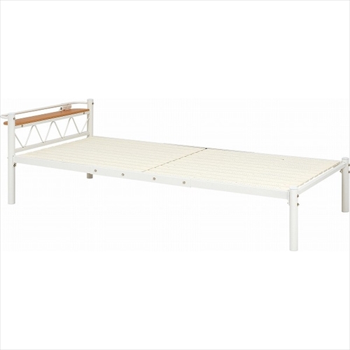  KH-3704-IV シングルベッド（アイボリー） 画像1