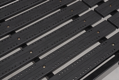  KH-3705-BK ミドルベッド（ブラック） 画像3