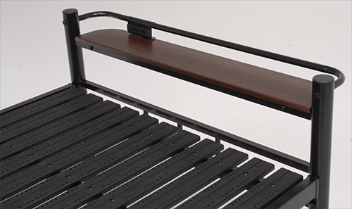  KH-3705-BK ミドルベッド（ブラック） 画像5