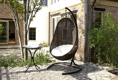  LHC-4803 ガーデンシリーズ　ハンギングチェアー 画像1