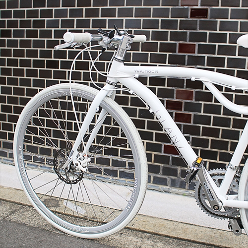 WACHSEN BAC-700-WH 700Cアルミクロスバイク14段変速　GLANZ 画像1