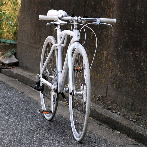 WACHSEN BAC-700-WH 700Cアルミクロスバイク14段変速　GLANZ 画像4