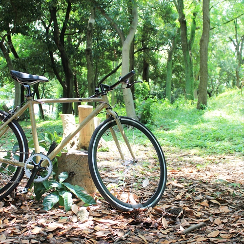 WACHSEN BAC-700-WBG 700Cアルミクロスバイク7段変速　-wood- Atmung 画像2