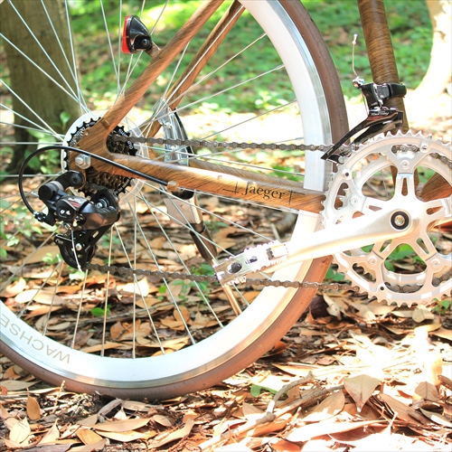 WACHSEN BAR-700-WBR 700Cアルミロードバイク14段変速　-wood- Jaeger 画像3