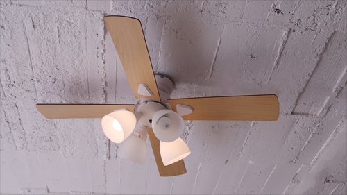  IF-101-WH シーリングファン 4灯 ホワイト　LEDランプ付 画像5