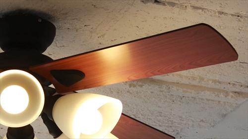  IF-102-BK シーリングファン 6灯 ブラック　LEDランプ付 画像3