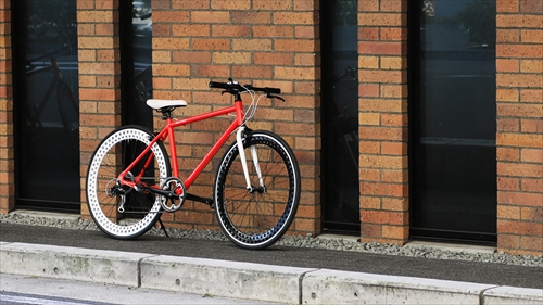 WACHSEN BSC-7001 700Cアルミクロスバイク7段変速　Dampflok 画像4