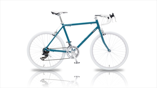WACHSEN BSR-2401-BL 24インチアルミロードバイク　14段変速 HimmelsBL（ターコイズブルー 画像1