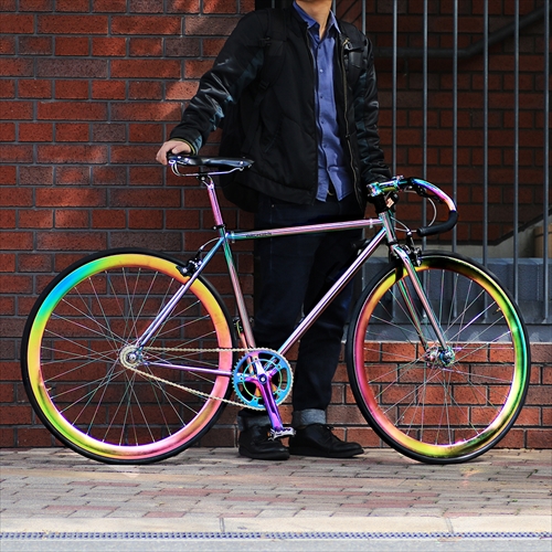 WACHSEN BSS-MG7001 700Cクロモリシングルスピード　Chameleon 画像10