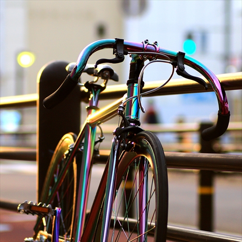 WACHSEN BSS-MG7001 700Cクロモリシングルスピード　Chameleon 画像4