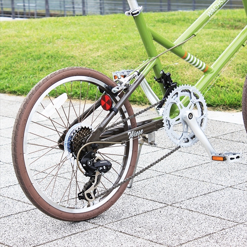 WACHSEN BV-227 20インチアルミミニベロ　14段変速 Wiese 画像2