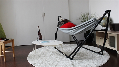  SFF-03-BK 2WAY自立式ポータブルハンモック　&ハンモックチェア C-1 -BLACK- 画像10