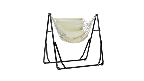  SFF-03-BK 2WAY自立式ポータブルハンモック　&ハンモックチェア C-1 -BLACK- 画像3