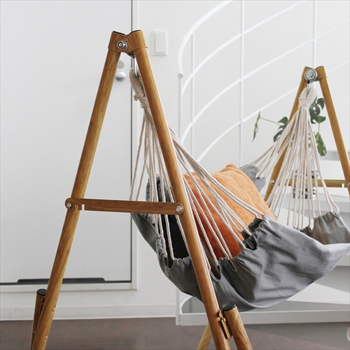  SFF-04-WD 3WAY自立式ポータブルハンモック　&ハンモックチェア +One C-2 -WOOD- 画像7