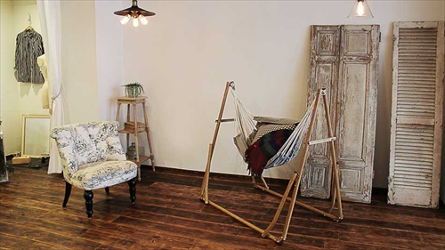  SFF-04-WD 3WAY自立式ポータブルハンモック　&ハンモックチェア +One C-2 -WOOD- 画像10