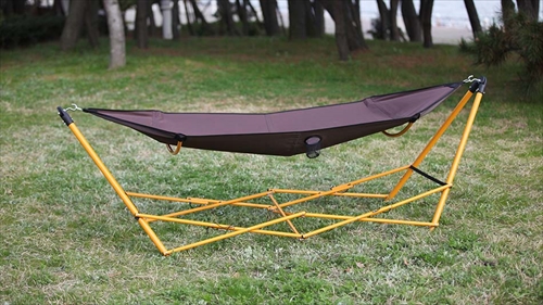  SFF-06-BR 自立式ポータブルハンモック　ルーフ付ハンモックシアターセット 画像6