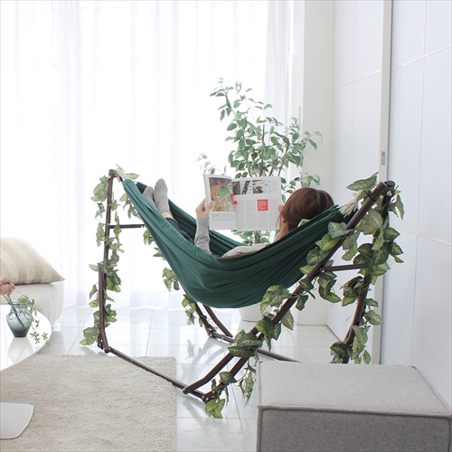  SFF-07 3WAY自立式ポータブルガーデンハンモック　&ハンモックチェア +One -WOOD- 画像9