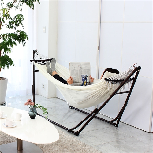  SFF-08-WH 3WAY自立式ポータブルメッシュハンモック　&ハンモックチェア +One 画像3