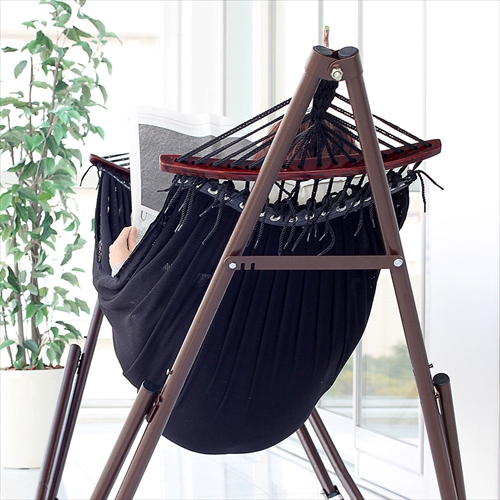  SFF-08-BK 3WAY自立式ポータブルメッシュハンモック　&ハンモックチェア +One 画像3