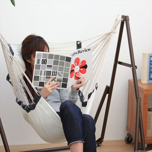  SFF-08-WH 3WAY自立式ポータブルメッシュハンモック　&ハンモックチェア +One 画像4