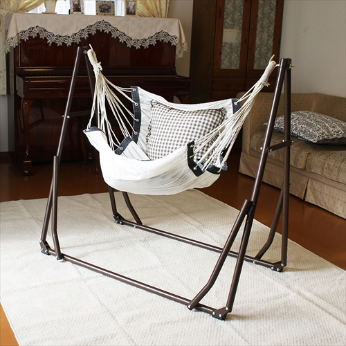  SFF-08-WH 3WAY自立式ポータブルメッシュハンモック　&ハンモックチェア +One 画像7