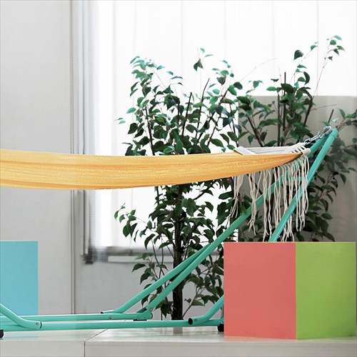  SFF-10-GR 自立式ポータブルパステルハンモック　 画像7