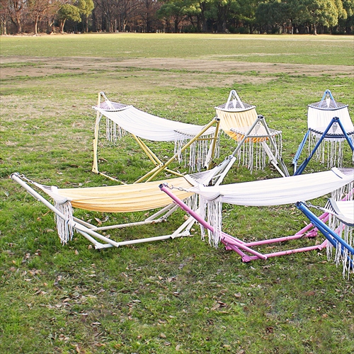  SFF-11-PK 自立式ポータブルパステルハンモック　ミニ 画像5