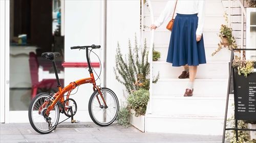 WACHSEN WBA-2001 20インチアルミフレーム6段変速　折りたたみ自転車 ORAN 画像2