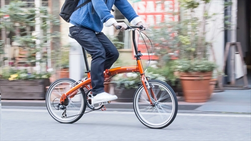 WACHSEN WBA-2001 20インチアルミフレーム6段変速　折りたたみ自転車 ORAN 画像4