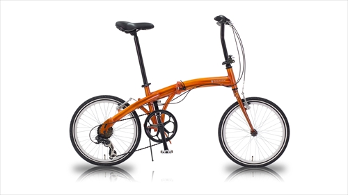 WACHSEN WBA-2001 20インチアルミフレーム6段変速　折りたたみ自転車 ORAN 画像1