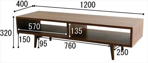  EMK-2061BR テレビボード 画像5