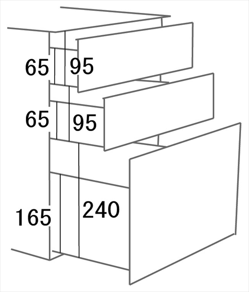  K-2315BR Walnut Chest 画像16