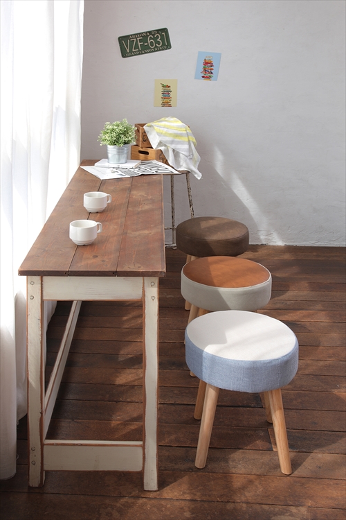  ST-2795BE-LBL スツール（サークル） 画像2