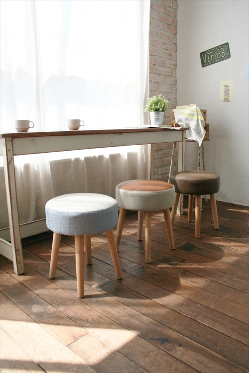  ST-2795BE-LBL スツール（サークル） 画像3