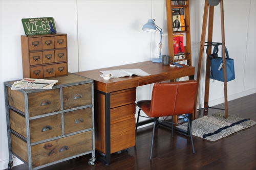  T-2314BR Walnut Desk 画像9